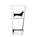 Drinking Divas - It’s Been a Long Day - Dachshund Funny Novelty Beer Glass Perfect for Father’s Day Gift Wiener Dog Gifts Beer Gifts Dog Beer Gifts Present for Dad Papa Grandpa - 16 oz glass