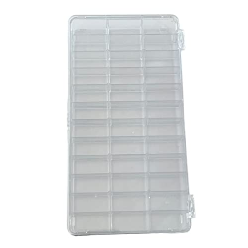 Boîte de sélection d'horloger anti-poussière 36 cases pour trier vos vis