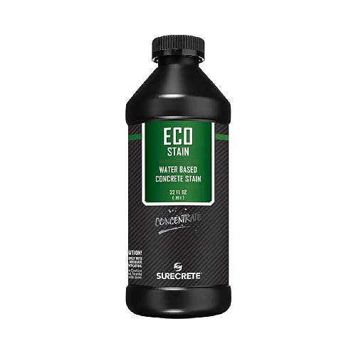 Surecrete Eco Stain Water-Based Stain for Concrete - 32 oz Concentrate - Walnut