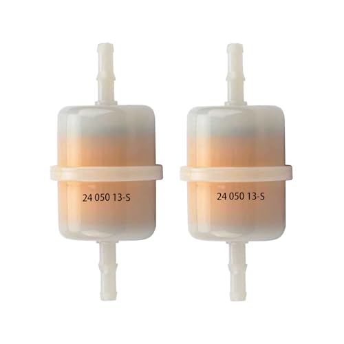 24 050 13-S Fuel Filter 15 Micron Compatible with Kohler 24 050 10 24 050 02-S 24 050 13 24 050 13S 24 050 13-s1 Ariens 21539500 Cub Cadet 2405010-S CC-24-050-02 Briggs 98688 692983 821026 (Pack of 2)