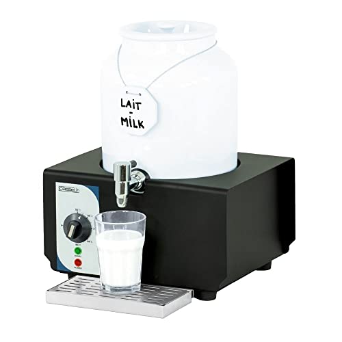 Distributeur de lait chaud Casselin CDLPC10 de 10 litres en porcelaine
