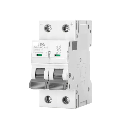 Disyuntor Solar DC 500V 2P magnético térmico para corriente continua 16A 3