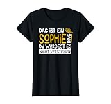 Namensgeschenk Sophie Name Geschenk Geburtstag