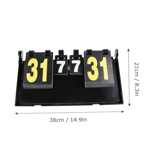 Marcador portátil de plástico y cartón para deportes miniatura 2