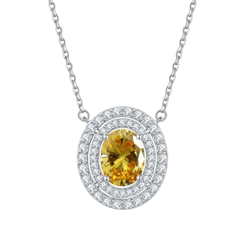 Collier pendentif ovale constellations, le cadeau d'anniversaire idéal pour elle - 3