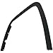Fender Flare Molding Trim Front Driver Side Textured Black For 2011-2016 Jeep Grand Cherokee Direct Replacement 1MP39RXFAE