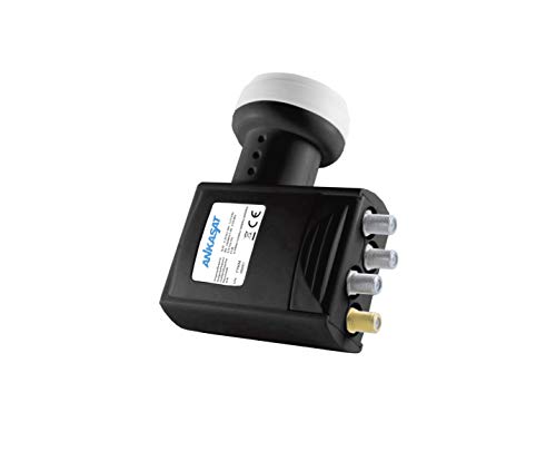ANKASAT Unicable LNB SCR 3 Legacy 4+3 Teilnehmer/Einkabel/LTE abgeschirmt / 4K, 3D, UHD Ready Cover