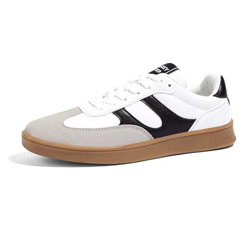 LUCKY STEP Women's Retro Fashion Sneakers Classic...