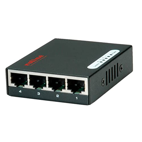 Switch Gigabit Ethernet commutateur réseau Pocket 4 ports Full duplex RJ45 LAN informatique