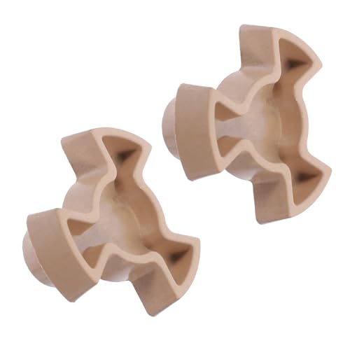 GLEAVI 2 Piezas Soporte para Microondas con Acoplador Resistente y Duradero Repuesto para Eje Giratorio de Plato de Vidrio Horno Microondas
