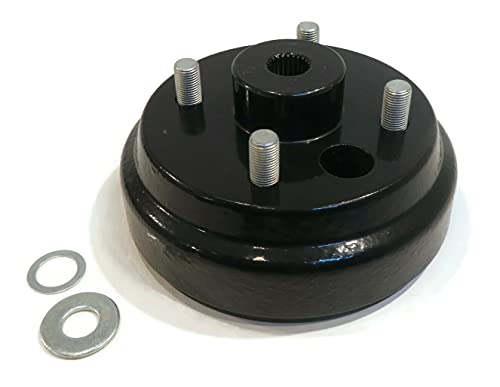 The ROP Shop | Brake Drum Hub Assembly with Star Spline for 1994-1999 E-Z-Go Medalist Golf Cart