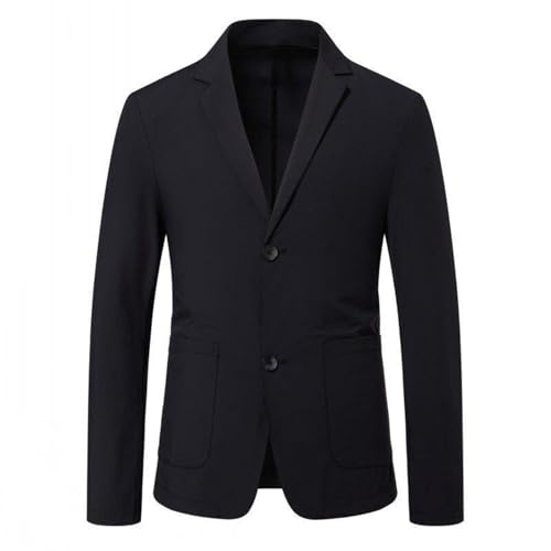 Men's Casual Long Sleeve Blazer Notched Lapel Suit Jackets Dressy Slim Fit Two Button Sports Coat with Pockets