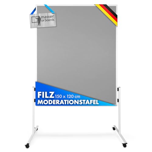 Master of Boards Moderationstafel Filz Pinnboard