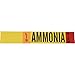 Brady 90460 Ammonia Pipe Marker, IIAR, 3 to 5"