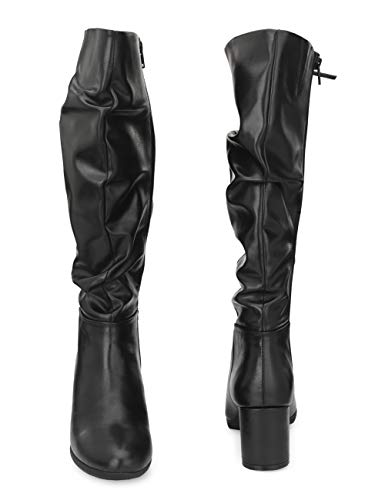 Image of Delize Women's Black Knee Boots
