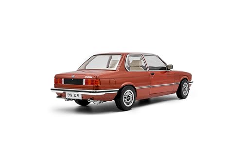 Solido 1:18 BMW E21 323i Kastanienrot Metallic 1980 miniatura 3
