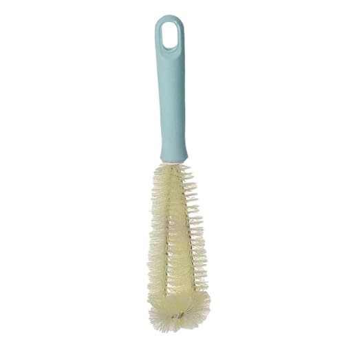 Water Bottle Brush, Short Handle Cleaner, 2.76 x 2.76 in Spiral Cup Scrubber Tool, Multipropósito portátil diseño, Deep Cleaning Accessory for Tumbler, Glass, Flask, Taza, Container Use