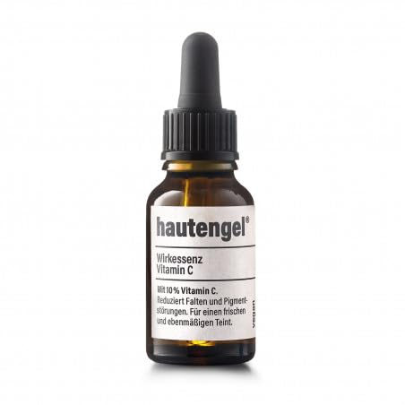 Gel actif pour la peau - Vitamine C - 10 % de vitamine C pour un teint éclatant et uniforme - Réduit les rides et les troubles de la pigmentation - Favorise la formation de collagène - Cosmétique