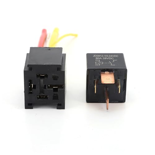 Relais automatique 24V 80A 5 broches pour résoudre les pannes de klaxon
