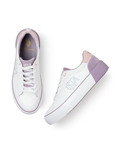 Image of U.S. Polo ASSN. Lydia 3.0 Nude Chunky Sneaker Shoes