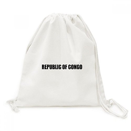Sac à dos voyage République du Congo en toile pour vos sorties