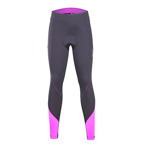 Womens Padded Cycling Pants - Bike Pants Women With Padding - Cycling Tights For Women(S Purple) #TOP1