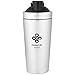 HomeLife Solutions Stainless Steel Shaker Travel Mug 24oz capacity. Perfect for protein shakes, smoothies, or water. With a built in agitator
