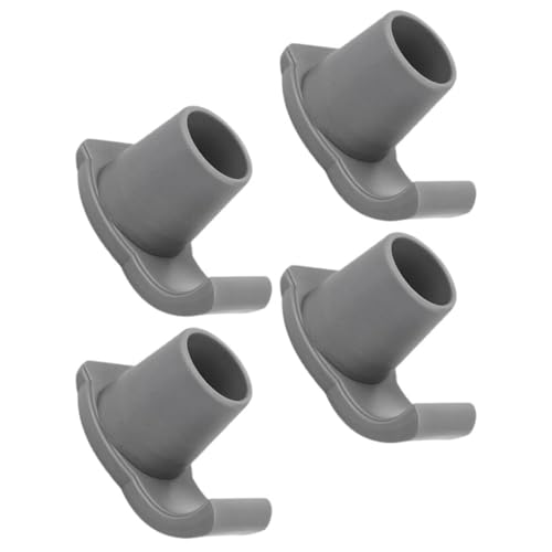 Didiseaon 4pcs Ski Glides Nonstick Crutch Tips Glider Skis for Anti-Slip Ski Glide Pads for Elderly 1-1/8in Axle Compatible Snow Ground