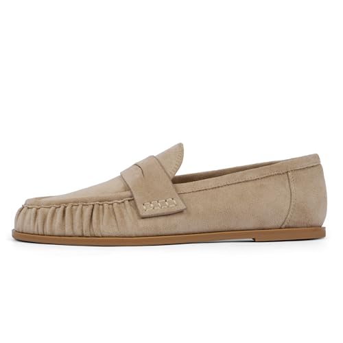 Image of QIY Penny Loafers for Women 2026 Comfortable Flats Shoes