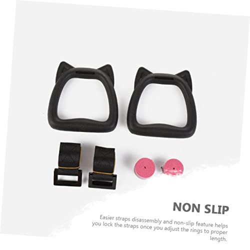 Anillas de gimnasia con correas Kisangel para ejercicio indoor miniatura 2