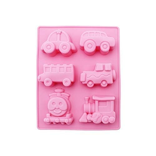 SMELLO - Kids Special Mould - Car, Jeep, Bus & Trian Shape for Handmade Decorating Chocolate & Soaps Making-image-37