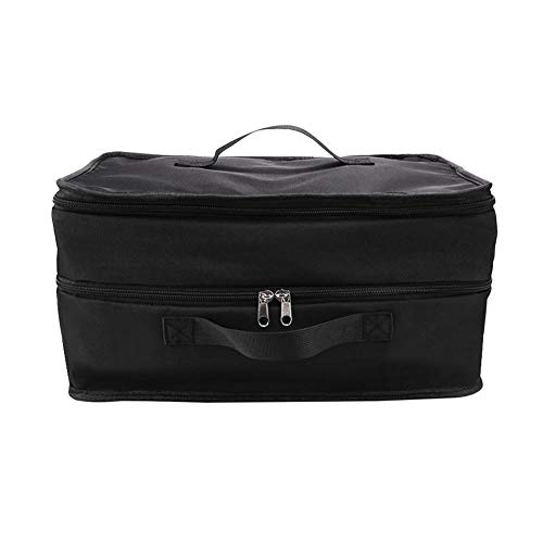 Riverry Bolsa de Viaje Plegable, Tres Capas, Bolsa de Viaje, organizadores de Embalaje Accesorios de Viaje, Bolsa de Equipaje con Gancho, Bolsa de Viaje Colgante