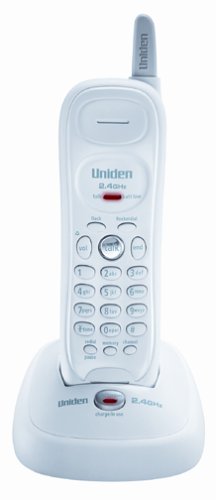 Teléfono Inalámbrico Uniden EXP7240 2.4 GHz Blanco miniatura 1