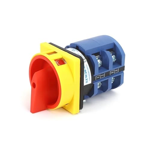 Commutateur de sélection de came de commande pour basculer l'alimentation d'un circuit 2 phases 63A