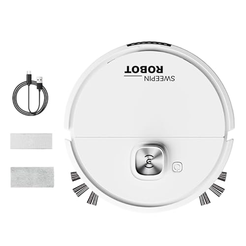 Robot aspirador automático genérico - recargable y silencioso | Robot aspirador para el hogar | para comedor dormitorio apartamento dormitorio polvo y pelo