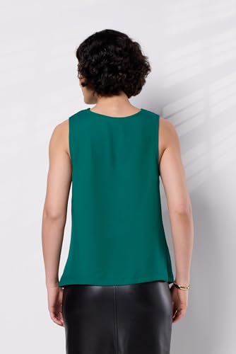 Image of Symbol Premium Women's Polyester Cowl Neck Top (Regular Fit | Stylish | Desk-to-Dinner) (Available in Plus Sizes)