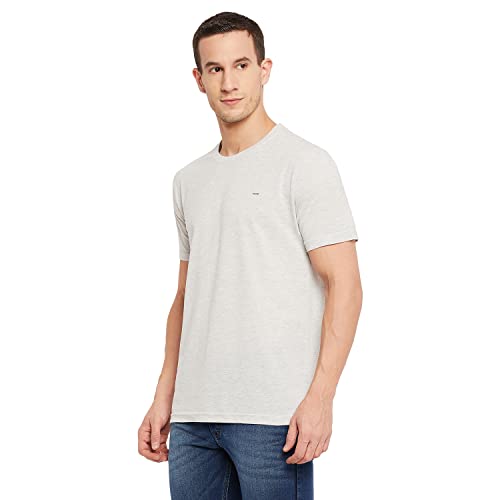 Image of Orewa by OKANE Men's Solid Round Neck Cotton T-Shirt (Pack of 2)
