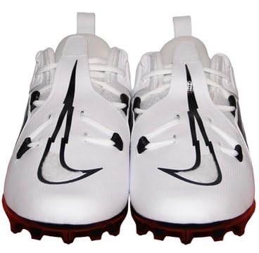 Nike Alpha Menace Pro 3 Mid Men's Football Cleats White Black DM1788-103 Size 93