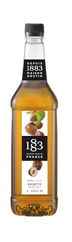 Maison Routin 1883 Haselnusssirup, Haustierflasche 1000 Milliliter