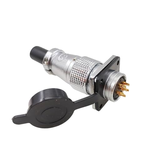 Juego de conectores macho hembra PLS20 de 3 pines, pack de 5 unidades para panel de 20mm 6