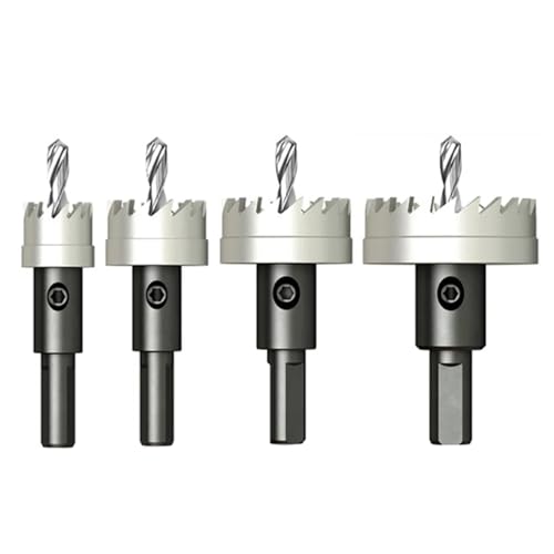 Ouvre-trou en acier rapide nickelé 55mm de haute précision pour inox