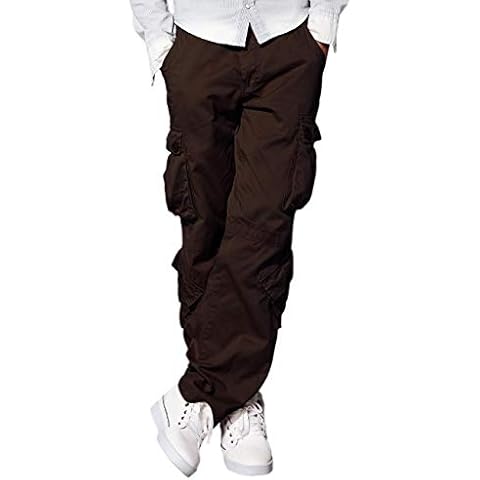 Match Men's Wild Cargo Pants in Brown Cover