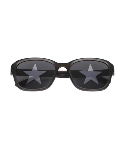 Image of SMILEYWORLD Polarized Sunglasses for Women & Men Square Black
