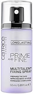 Catrice | Prime and Fine Multitalent Fixing Spray - Transparent Fast-Drying Fixing Spray