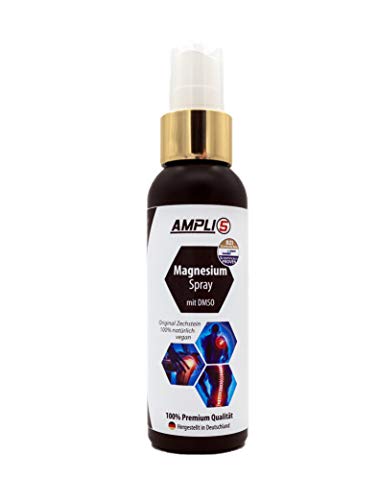 AMPLI5 Magnesium Öl Vital Spray mit BZI und DMSO 100% Vegan Original Zechstein Cover