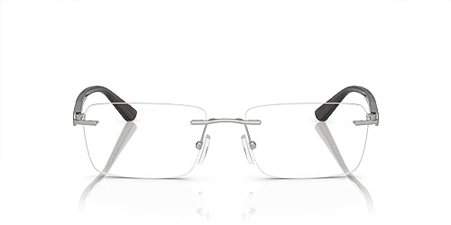 Image of Armani Exchange mens Ax1064 Rectangular Prescription Eyewear Frames