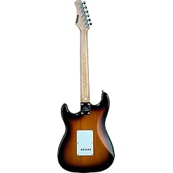 EKO Sunburst S-300 Sunburst Guitare électrique modèle Stratocaster 22 touches, couleur Sunburst - Les Beatles, Paul McCartney, John Lennon, RIngo Starr, George Harrison EKO Sunburst S-300 Sunburst Guitare électrique modèle Stratocaster 22 touches, couleur Sunburst – Image 4