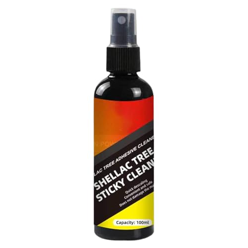 Cars Tree Sap Cleaner – 100ml Bird Dropping Remover Spray | Auto Exterior Detailing Solution, Resin AND Sticker resSidue Dissolver for Paint Glass Bumpers Vehicle Care