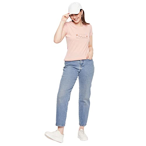Image of Orewa Women by OKANE Women's Short Sleeve Printed Regular Fit T-Shirt