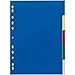 Produktbild Durable Ordnerregister, aus PP, Tabe blanko/5-farbig, für A4, 5 Blatt, 25er Packung, 673027
